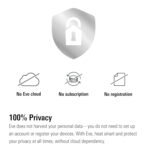 Eve Energy (Matter) Enchufe inteligente, aplicación y control de voz, 100% privacidad, materia e hilo, compatible con Apple Home, Alexa, Google Home, SmartThing, requiere enrutador Edge Thread