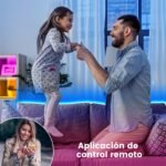 Tiras LED 20 Metros RGB 5050, Luces LED con App y Controlador, Sincronización con Música, Ideal para Luces LED, Luces de Habitaciones, Decoración de Fiestas y Navidad (10 mx 2)