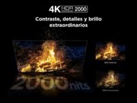 50Q7C 50″ QD-Mini LED, 4K HDR Premium 2600, Smart TV con Google TV (Dolby Vision IQ & Atmos, CrystGlow HVA Panel, Motion Clarity Pro 144Hz, Game Master) (Clase de eficiencia energética F)