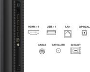 50Q7C 50″ QD-Mini LED, 4K HDR Premium 2600, Smart TV con Google TV (Dolby Vision IQ & Atmos, CrystGlow HVA Panel, Motion Clarity Pro 144Hz, Game Master) (Clase de eficiencia energética F)