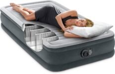 Intex 67766 Colchón inflable Dura-Beam Deluxe Comfort-Plush, soporta hasta 300 libras de peso, 39 x 75 x 13 pulgadas