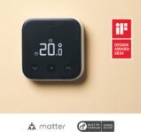 tado° Termostato Inteligente X, Kit de Inicio, Termostato con Cable y Bridge X, Aplicación y Altavoz Inteligente (Alexa, Siri, Asistente de Google), Fácil Instalación