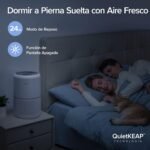 LEVOIT Core 300 Purificador de Aire con Filtro HEPA, hasta 44 m², Silencioso 24dB, Purificador de Aire para Alergias, Elimina los Olores del Polvo de Polen con Filtros Personalizados