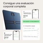 Withings Body Comp Báscula de baño WiFi con análisis de cuerpo completo (peso, grasa corporal/grasa muscular, agua) y seguimiento cardiovascular, báscula personal, hasta 8 usuarios