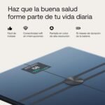 Withings Body Comp Báscula de baño WiFi con análisis de cuerpo completo (peso, grasa corporal/grasa muscular, agua) y seguimiento cardiovascular, báscula personal, hasta 8 usuarios