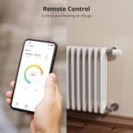 SONOFF Zigbee Cabezal Termostático Inteligente para Válvula Termostática de Radiador 1ud. Regulador de temperatura, pantalla LED, requiere concentrador Zigbee 3.0. Control de voz