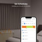 SONOFF Zigbee Cabezal Termostático Inteligente para Válvula Termostática de Radiador 1ud. Regulador de temperatura, pantalla LED, requiere concentrador Zigbee 3.0. Control de voz