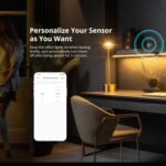 SONOFF Sensor de presencia humana Zigbee SNZB-06P, sensor de movimiento inteligente con onda centimétrica de radar de 5,8 GHz, requiere ZBBridge-P, compatible con Alexa, Google Home