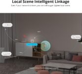 SONOFF Sensor de presencia humana Zigbee SNZB-06P, sensor de movimiento inteligente con onda centimétrica de radar de 5,8 GHz, requiere ZBBridge-P, compatible con Alexa, Google Home