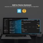 SONOFF Sensor de presencia humana Zigbee SNZB-06P, sensor de movimiento inteligente con onda centimétrica de radar de 5,8 GHz, requiere ZBBridge-P, compatible con Alexa, Google Home