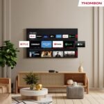 THOMSON Google TV Streaming Box Plus 270, 4K UHD, Altavoz Incorporado para Control por Voz, Netflix, Disney+, Streaming vía WiFi, Google Cast, Memoria 32GB
