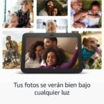 Echo Show 8 (3.a generación, modelo 2023) | Pantalla táctil HD inteligente con audio espacial, controlador de hogar inteligente y Alexa | Blanco