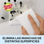 Esponja de limpieza mágica Scotch-Brite, paquete económico de 12 esponjas, borrador mágico, elimina manchas de paredes, zapatos, fregaderos y más sin productos químicos