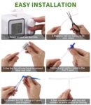 Sistema de Riego Automático para 15 Plantas con Temporizador, Tipo C, Goteros Ajustables, Riego por Goteo, Controlador de Riego para Interior, Balcón, Jardín e Invernadero