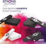 STRONG SRT420 4K Android TV Box con Puerto Ethernet, DVB-T2, 2GB RAM + 16GB Almacenamiento, Chromecast Integrado, WiFi, Google Voice Assistant, HDR10+, Dolby Audio y Dolby Vision