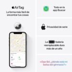 etiqueta aérea de manzana