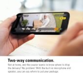 Eve Outdoor Cam – Cámara segura con foco, máxima seguridad y privacidad (HomeKit Secure Video), 1080p, visión nocturna, Wi-Fi (2,4 GHz), sensor de movimiento, comunicación bidireccional