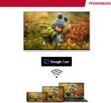 THOMSON Google TV Streaming Stick 140, 4K UHD, Google Assistant, Googlecast, Wi-Fi, Bluetooth 5.0, HDMI, Dolby Atmos, DTS Digital Surround, HDR10, 2GB RAM, 8GB Memoria