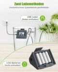 RAINPOINT Riego Automático por Goteo, Volumen de Agua Ajustable, Sistema de Riego Automático para Hasta 10 Plantas y Macetas de Interior