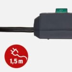 Brennenstuhl Eco-Line regleta con 3 salidas y protección contra sobretensiones (cable de 1,5 m, interruptor iluminado, protección contra sobretensiones hasta 13.500 A) antracita