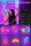 Luces LED Neón 3m, Tira LED Neón RGB+IC con Control APP, Bricolaje, Sincronización de Música, Compatible con Alexa, Tira LED Neón para Dormitorio, Fiesta de Cumpleaños, Navidad