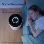 LEVOIT Purificador de Aire Inteligente con APP y ALEXA, Purificador de Aire CADR 400m³/h a 83m2, Silencioso 24dB, Pantalla PM2.5, Filtro HEPA, Elimina 99,97% Alergias Olores Polvo Polen