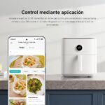 Xiaomi Smart Air Fryer 6.5L Freidora de aire 6.5L, 1800W, +100 recetas, Pantalla OLED, Temperatura ajustable 40°C-220°C, Cocción uniforme 360°, Blanca (Versión ES)