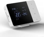 Termostato inteligente WiFi programable para calderas de gas, apto para la aplicación Tuya Smart-Life para comandos de voz Alexa, control remoto de temperatura