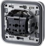 Legrand, Plexo 191512 Enchufe de pared, rango impermeable IP55 impermeable – gris