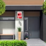 Nueva señal de alarma conectada de PVC expandido de 3 mm, resistente a la intemperie y al fuego (señal A4)