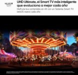 LG 43UA73006LA – TV 43″, UHD 4K, WebOS 25, Ultimate IA, HDR10 Pro, Super Upscaling, Dolby Digital Plus, Google Assistant, Negro