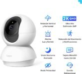 Tapo C210(2-Pack) – Cámara IP WiFi Cámara de Vigilancia 360° 2K (3MP), Visión Nocturna, Soporta Tarjeta SD de hasta 512GB, Detección de Movimiento, Control Remoto, Compatible con Alexa