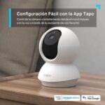Tapo C210(2-Pack) – Cámara IP WiFi Cámara de Vigilancia 360° 2K (3MP), Visión Nocturna, Soporta Tarjeta SD de hasta 512GB, Detección de Movimiento, Control Remoto, Compatible con Alexa