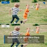 Tapo C520WS – Cámara de Vigilancia Wi-Fi para Exteriores 360°, Resolución 2K QHD, Visión Nocturna en Color Starlight, Detección Múltiple de IA, Seguimiento de Movimiento, IP66