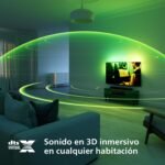 Philips TAB5109 Barra de sonido 2.0-2 canales 120W, DTS Virtual X, Bluetooth 5.4, HDMI ARC, conexión óptica y conectividad USB – Gris oscuro