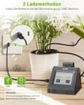 RAINPOINT Sistema de riego automático WiFi para plantas de interior, kit de riego por goteo DIY Control remoto Modo de riego automático/manual/retardado por aplicación