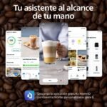 Philips Cafetera espresso automática Serie 2200 – 2 cafés, pantalla táctil, espumador de leche clásico, molinillo de cerámica, negro mate (EP2220/10)