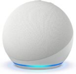Echo Dot (quinta generación, modelo 2022) | Altavoz inteligente WiFi y Bluetooth con Alexa: con sonido más alto y amplio | Blanco Glaciar