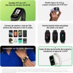 XIAOMI Smart Band 9 Active – Seguimiento de Actividad, Autonomía de hasta 18 Días, Pantalla TFT de 1,47″ con Frecuencia de Actualización de 60 Hz, 5ATM, App Mi Fitness, Negro (Versión ES)