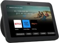 Echo Show 8 (3.a generación, modelo 2023) | Pantalla táctil HD inteligente con audio espacial, controlador de hogar inteligente y Alexa | Antracita