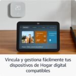 Echo Show 8 (3.a generación, modelo 2023) | Pantalla táctil HD inteligente con audio espacial, controlador de hogar inteligente y Alexa | Antracita