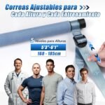 Barra de Pilates, ALongSong Barra Pilates Hecha de Hierro con 4/6 Bandas Elásticas de Resistencia de 20-180LBS / 30-240LBS / 50-360LBS, Fitness en Casa para Mujer