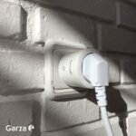 Garza Smart – Pack de 2 Enchufes Wifi Inteligentes, Programables, Wifi 2.4GHz, con Medidor de Consumo, Control Remoto por App y Voz Alexa/Google, Blanco