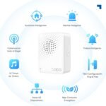 Tapo H100 – Smart Hub con 19 Tonos, Control Centralizado del Hogar Inteligente, Conexión WiFi hasta 64 Dispositivos, Alarma Inteligente, Plug & Play