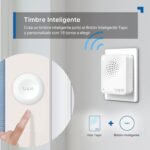 Tapo H100 – Smart Hub con 19 Tonos, Control Centralizado del Hogar Inteligente, Conexión WiFi hasta 64 Dispositivos, Alarma Inteligente, Plug & Play