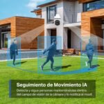 Tapo C510W – Pack de 2 Cámaras Exterior Wi-Fi 3K 5MP IP65 con Rotación 360°, IA, Visión Nocturna y Modo Privacidad