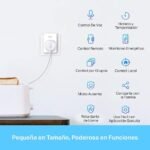 Tapo P110 (4 Packs) – Mini Enchufe Inteligente Wi-Fi (con Monitoreo de Energía), Programación Encendido/Apagado, Ahorro de Energía, Compatible con Alexa y Google Home