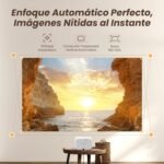 YABER Proyector Portátil 4K Full HD 1080P Nativo con Sonido JBL y Enfoque Automático 1s, WiFi 6 Bluetooth, para Cine en Casa/Exterior Compatible con Móvil/iOS/Android/TV Stick/PS5/HDMI