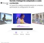 LG S40TR – Barra de Sonido Inteligente, 400W de Potencia y 4.1 Canales, con Inteligencia Artificial, Producto Eco Smart Green, Sonido Envolvente Dolby Atmos y DTS