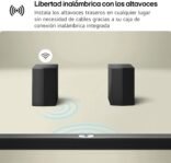 LG S40TR – Barra de Sonido Inteligente, 400W de Potencia y 4.1 Canales, con Inteligencia Artificial, Producto Eco Smart Green, Sonido Envolvente Dolby Atmos y DTS